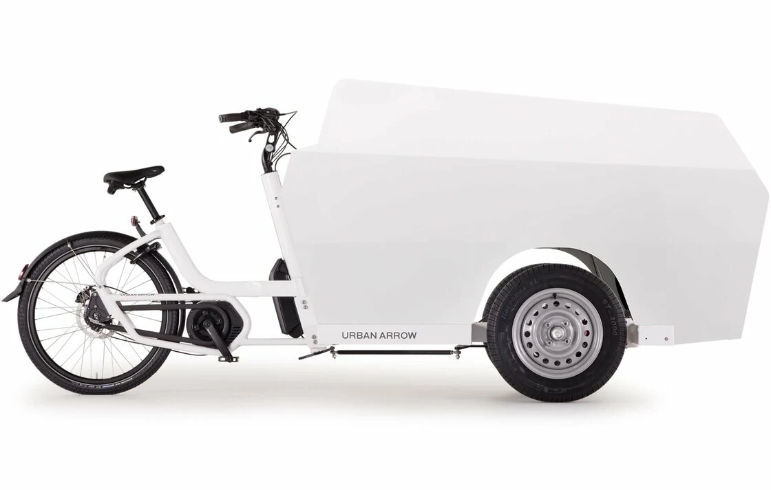 Towarowy rower elektryczny Urban Arrow Tender Tender 1000 Post Parcel 1300