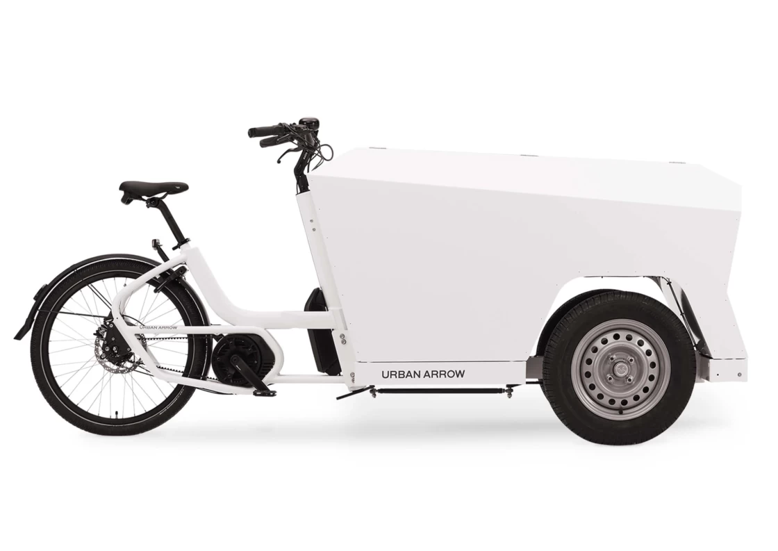 Towarowy rower elektryczny Urban Arrow Tender Tender 1000 Post Parcel 800