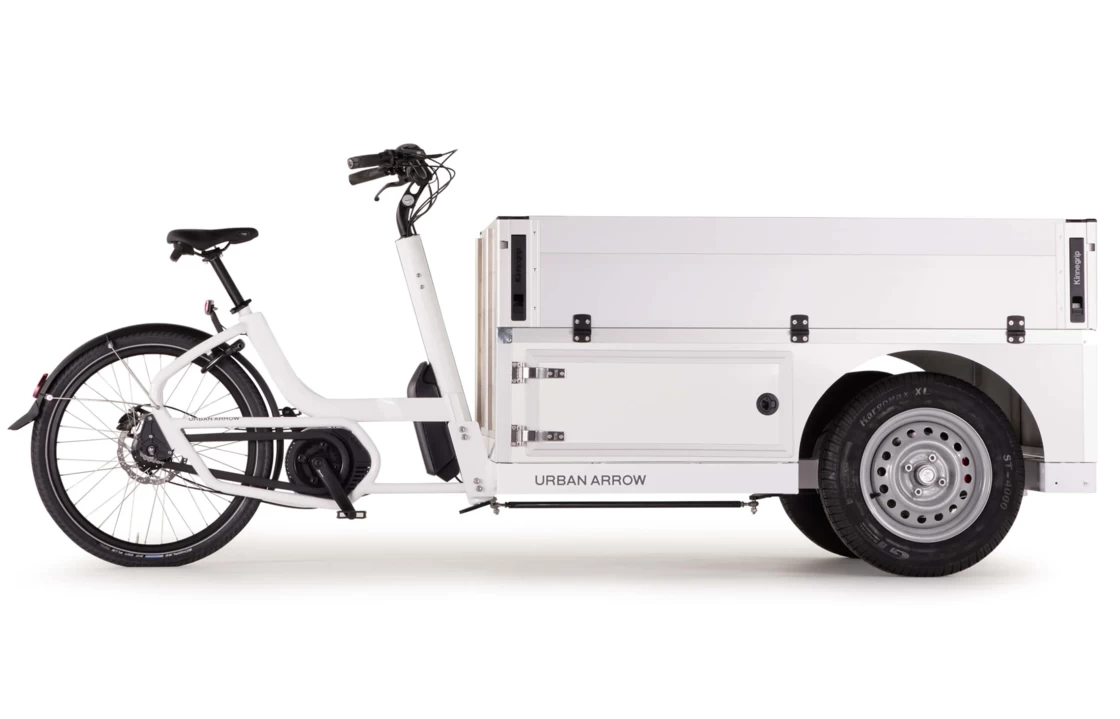 Towarowy rower elektryczny Urban Arrow Tender Tender 1500 Pick-up