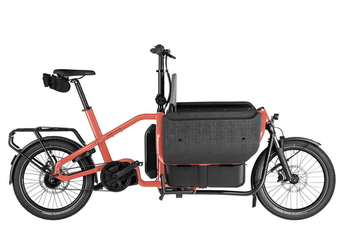 Transportowy rower elektryczny cargo Riese & Muller Carrie 2 Family (Coral)