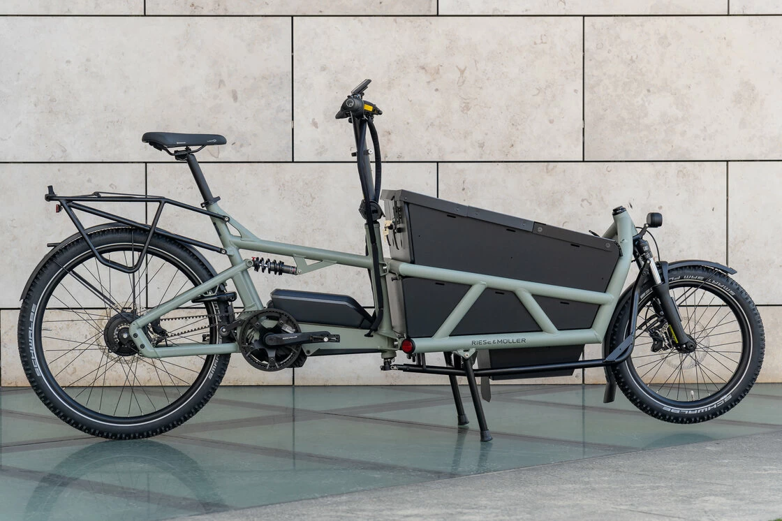 Transportowy rower elektryczny cargo Riese & Muller Load 4 60