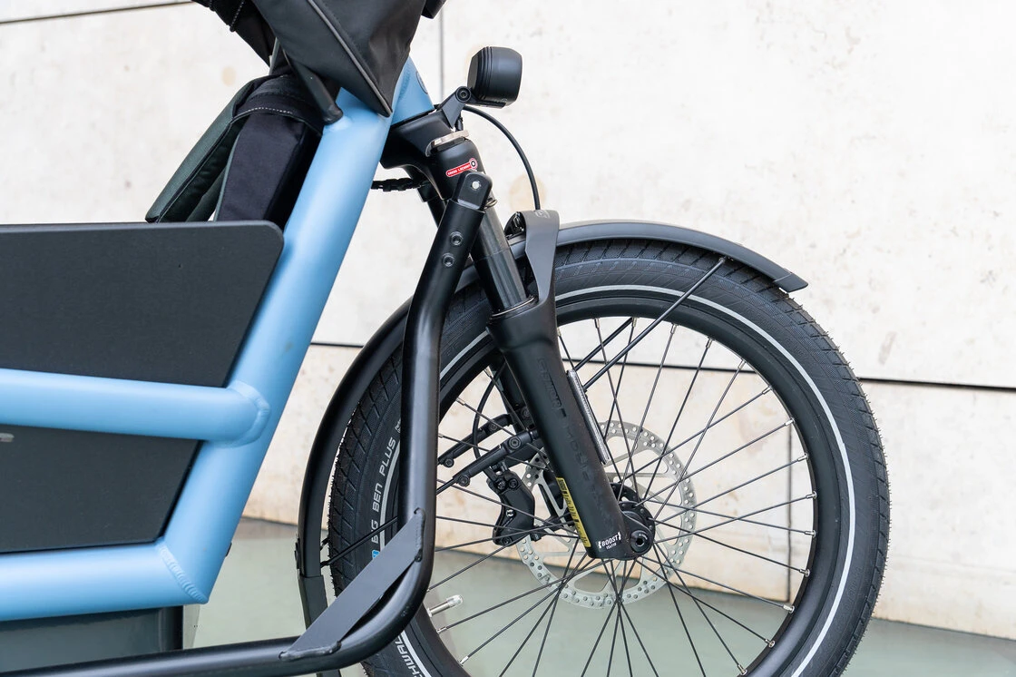 Transportowy rower elektryczny cargo Riese & Muller Load 5 60 Vario Family Kit Arctic Blue