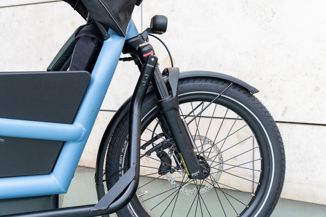 Transportowy rower elektryczny cargo Riese & Muller Load 5 75 Vario Arctic Blue