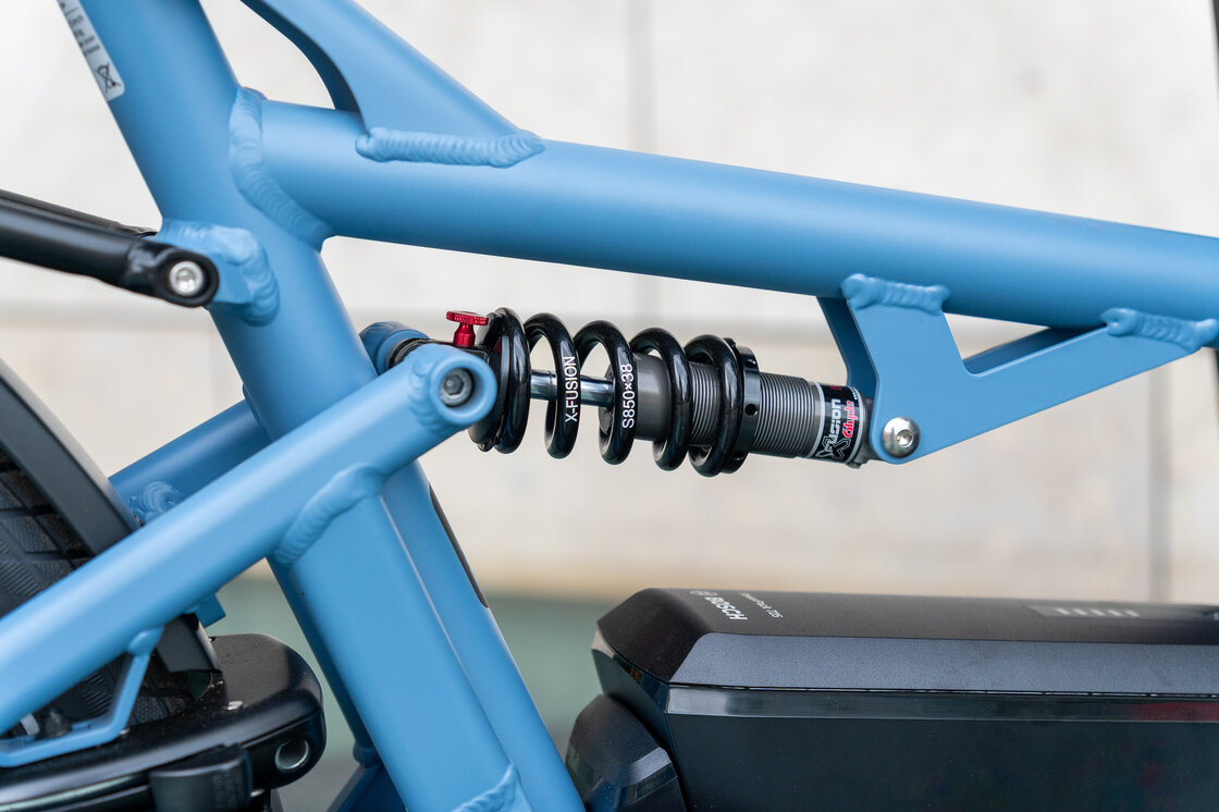 Transportowy rower elektryczny cargo Riese & Muller Load 5 75 Vario Arctic Blue