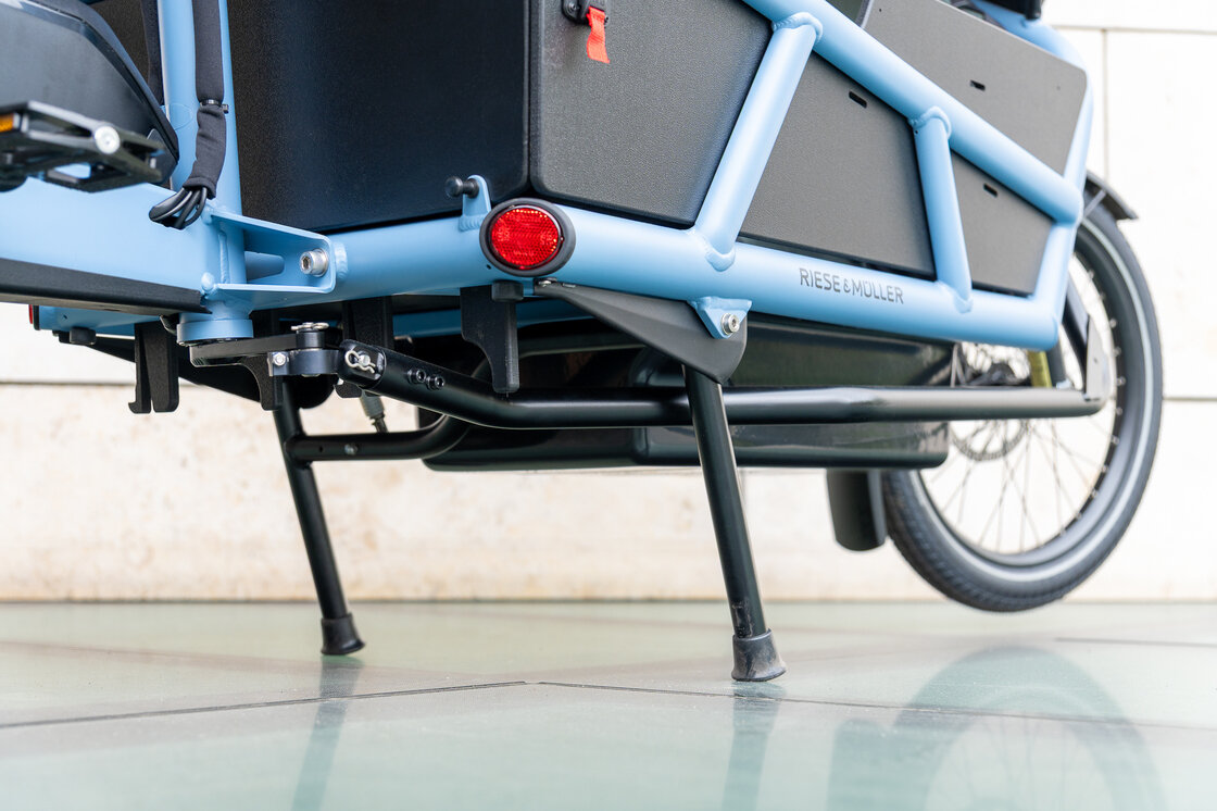 Transportowy rower elektryczny cargo Riese & Muller Load 5 75 Vario Arctic Blue