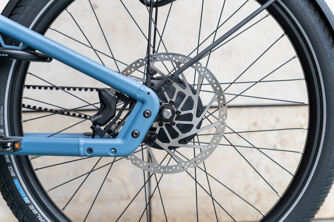 Transportowy rower elektryczny cargo Riese & Muller Load 5 75 Vario Arctic Blue