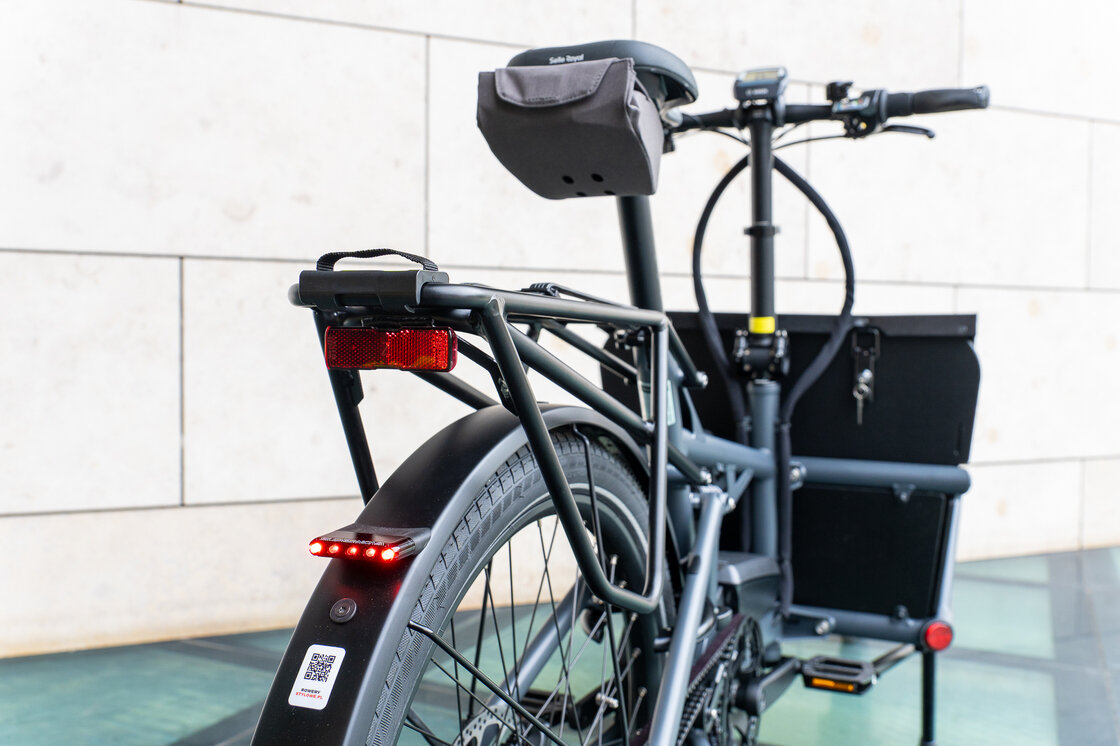 Transportowy rower elektryczny cargo Riese & Muller Load Load 60 Vario 1000Wh Coal grey matt
