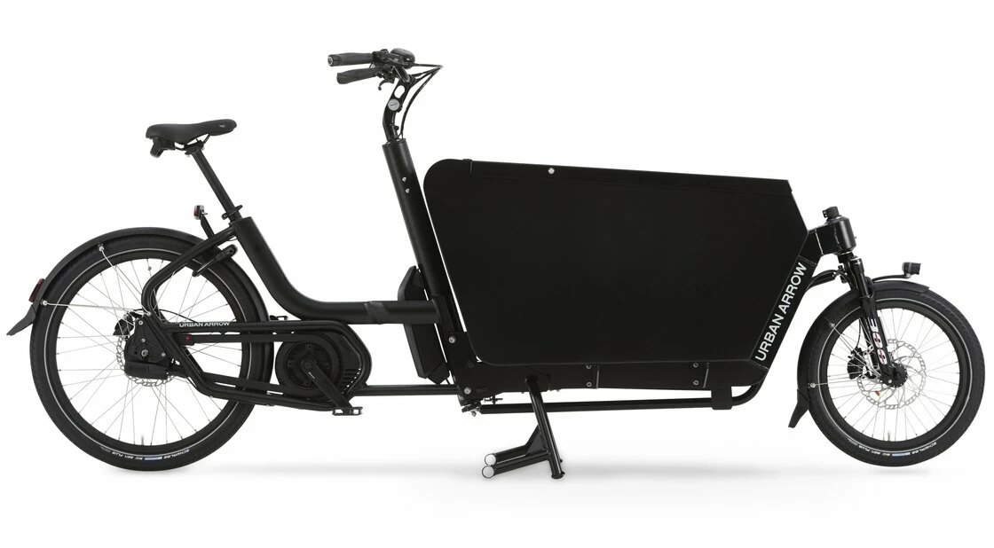 Transportowy rower elektryczny na pasku Urban Arrow Cargo Performance Czarny L