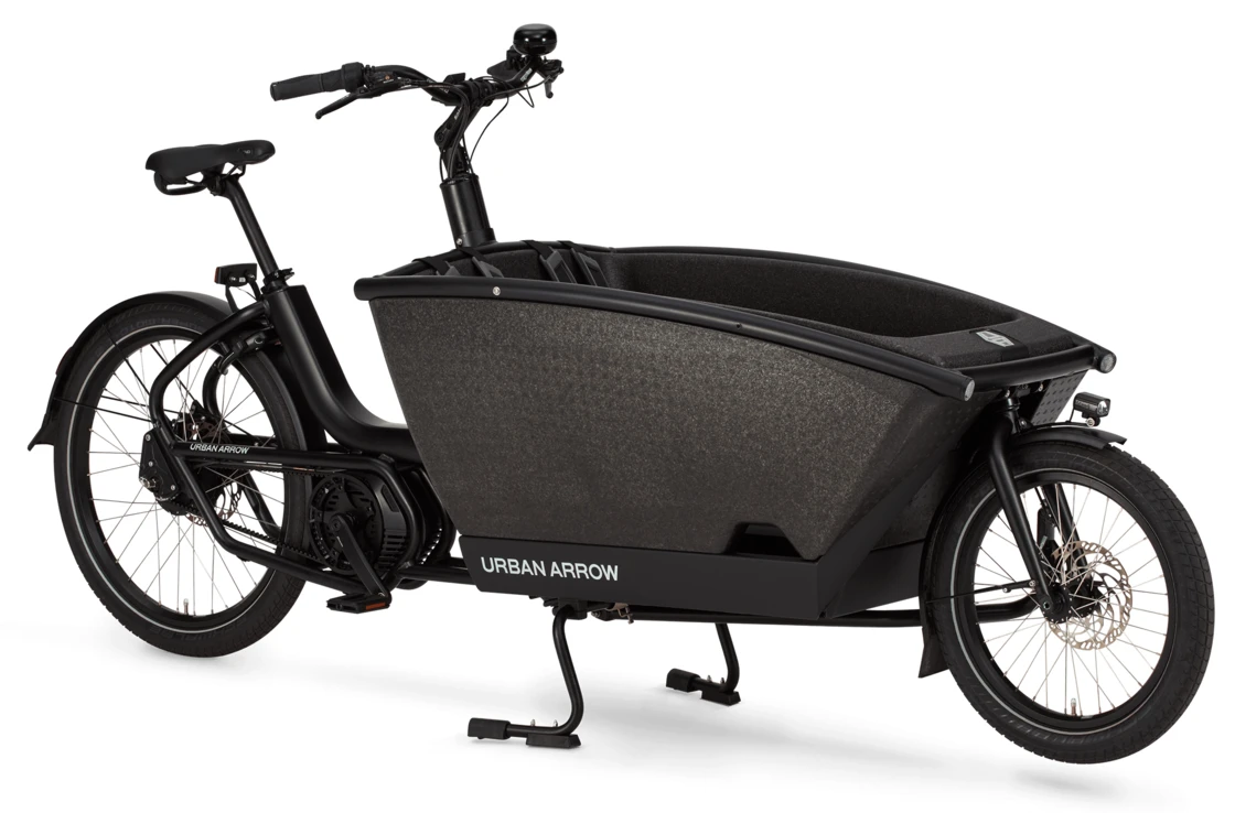 Transportowy rower elektryczny na pasku Urban Arrow Family Performance Plus AutomatiQ 545Wh Czarny