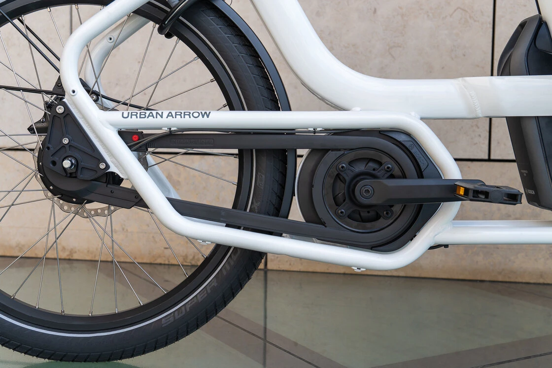 Transportowy rower elektryczny Urban Arrow Shorty Performance Line Czarny