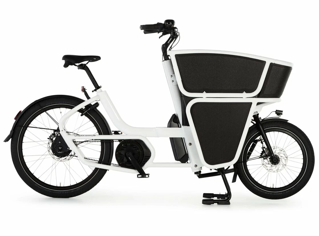 Transportowy rower elektryczny Urban Arrow Shorty Performance Line Biały