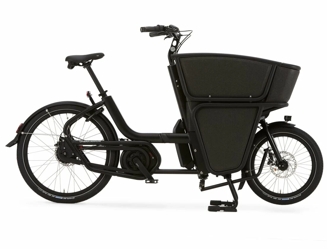 Transportowy rower elektryczny Urban Arrow Shorty Performance Line Czarny