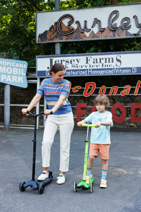 Trójkołowa hulajnoga dla dorosłych i młodzieży Micro Kickboard Reloaded Ligth Blue