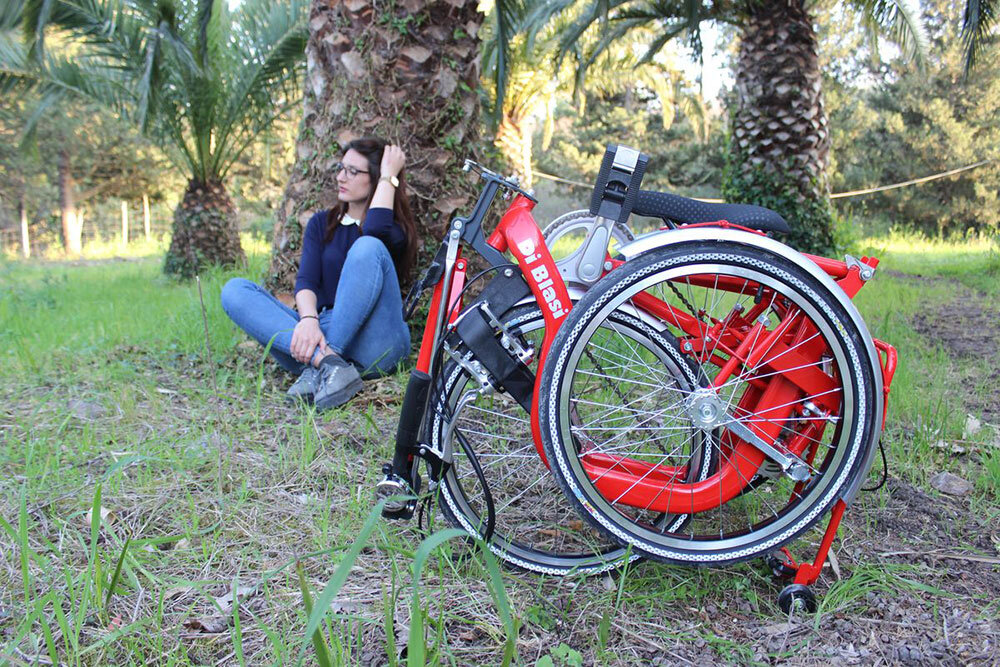 Trójkołowy rower składany DI BLASI R32 20"