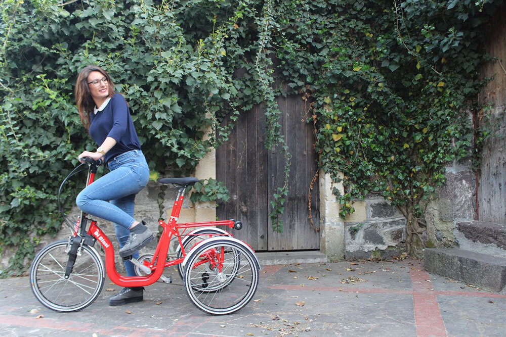 Trójkołowy rower składany DI BLASI R32 20"