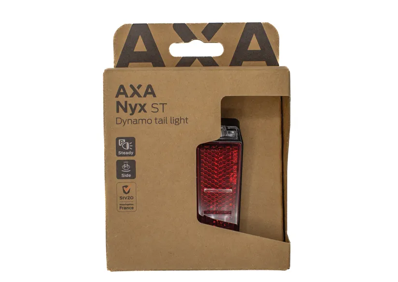 Tylna lampka rowerowa AXA Nyx Steady