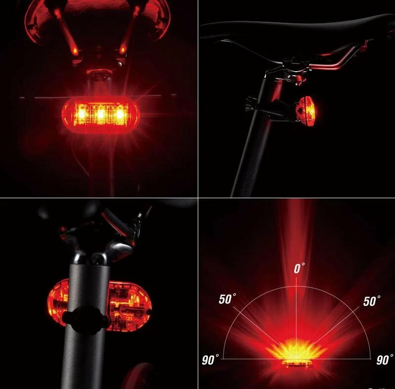 Tylna lampka rowerowa CatEye TL-LD135-R Omni 3