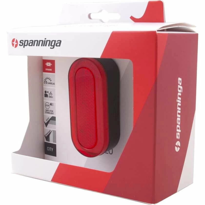 Tylna lampka rowerowa na błotnik Spanninga Halo Guard XDS na dynamo