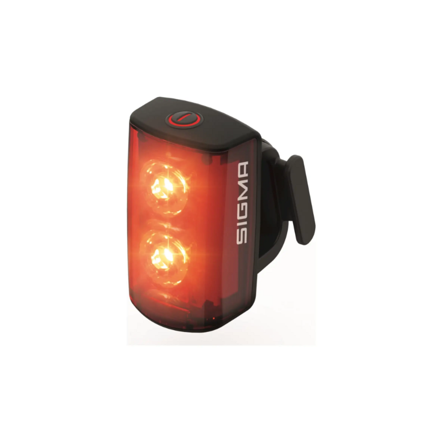 Tylna lampka rowerowa Sigma Buster RL 80 flash USB