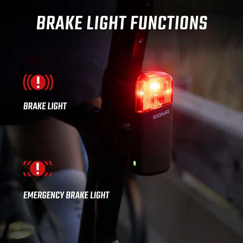 Tylna lampka rowerowa Sigma Reco 80 Link USB