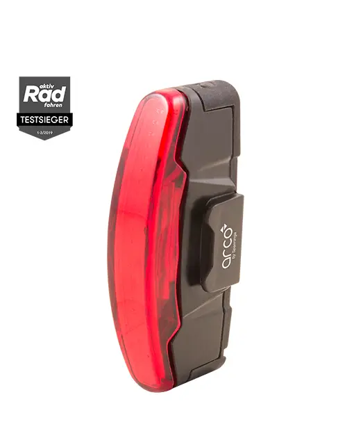 Tylna lampka rowerowa Spanninga Arco USB