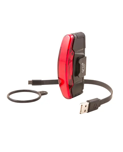 Tylna lampka rowerowa Spanninga Arco USB