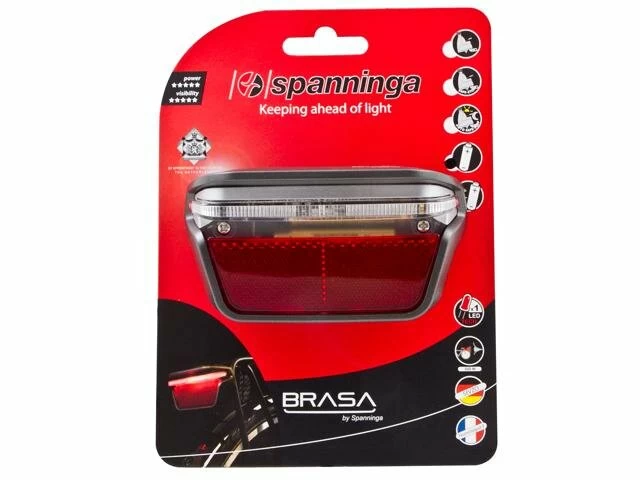Tylna lampka rowerowa Spanninga Brasa XDs