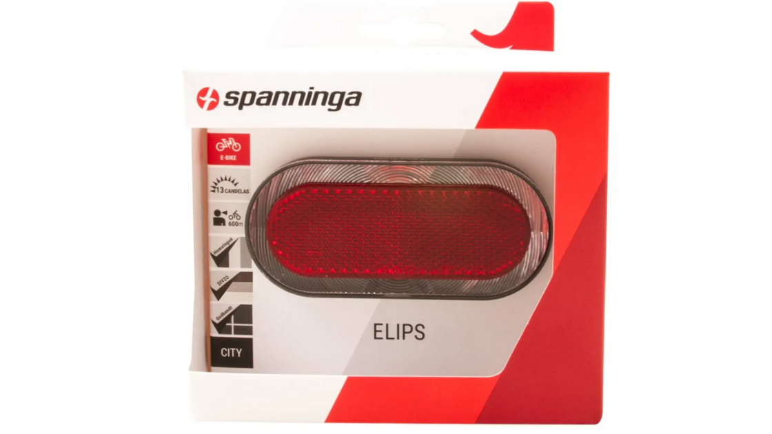 Tylna lampka rowerowa Spanninga Elips XE e-bike 6-36V OEM