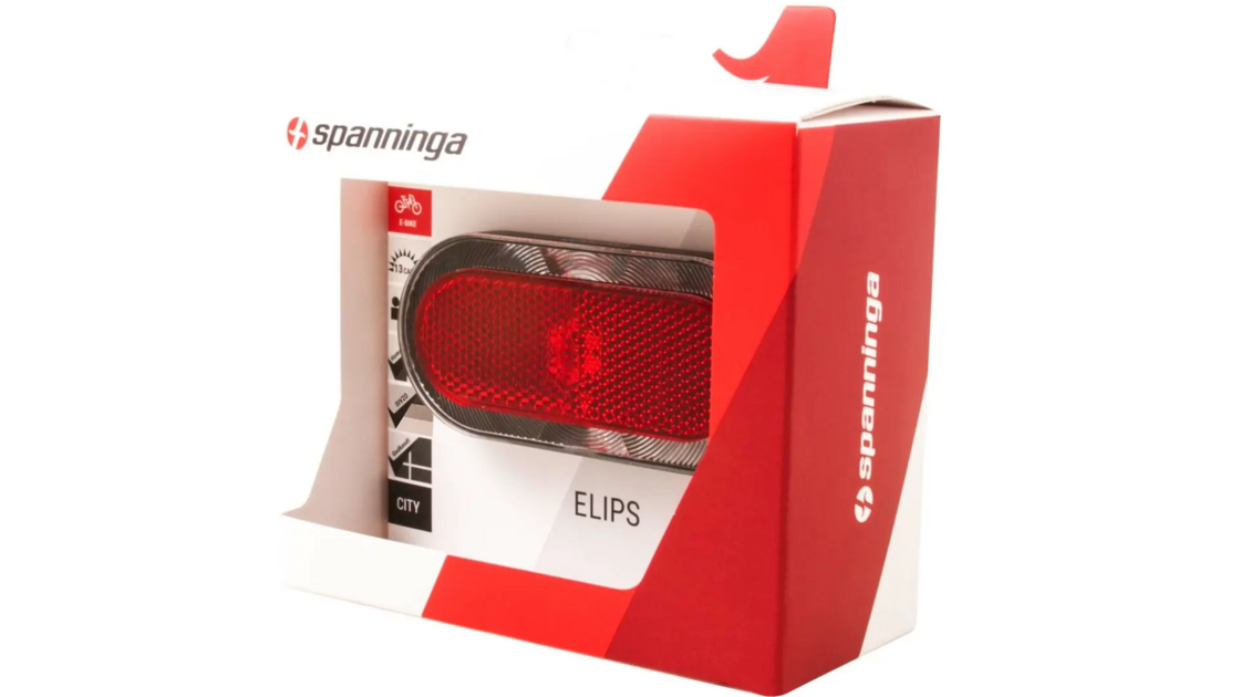 Tylna lampka rowerowa Spanninga Elips XE e-bike 6-36V OEM