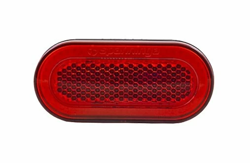Tylna lampka rowerowa Spanninga Halo XDS na dynamo 50mm