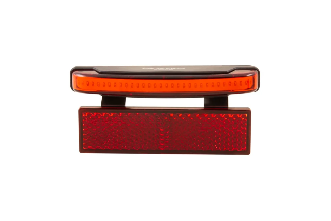 Tylna lampka rowerowa Spanninga Pimento Large XE + odblask Spanninga RR02