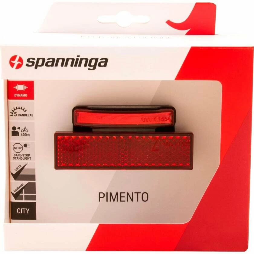 Tylna lampka rowerowa Spanninga Pimento Xe E-Bike