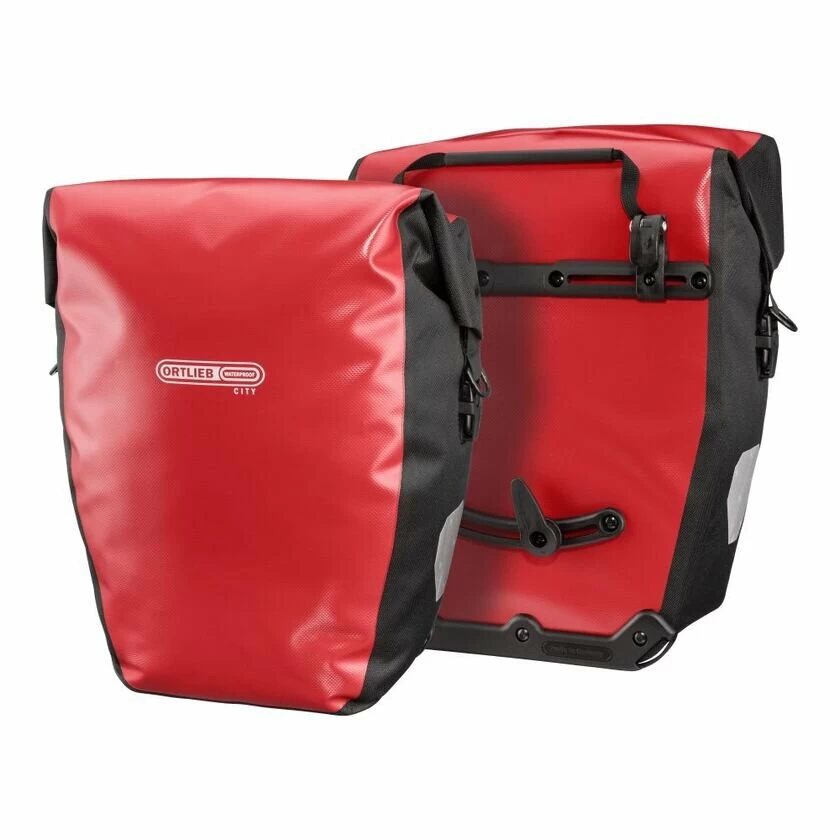 Tylne sakwy rowerowe Ortlieb Back-Roller City QL1 40L Red/Black