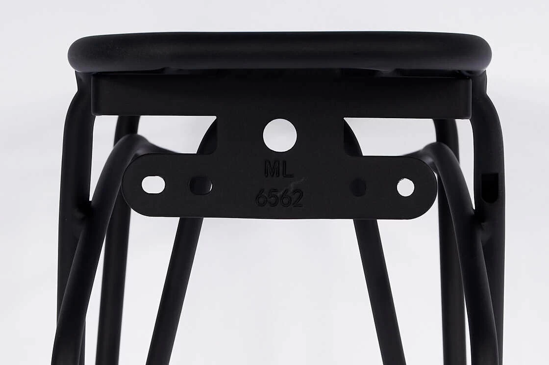 Tylny bagażnik Gazelle Black; czarny