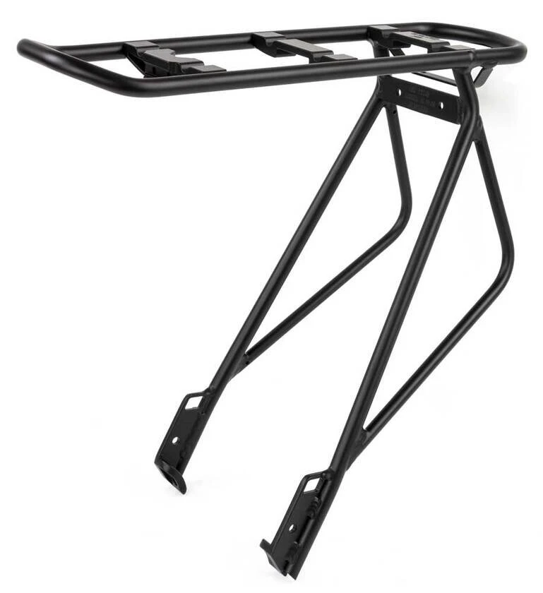 Tylny bagażnik rowerowy Batavus Vize V-Light ready MIK czarny mat