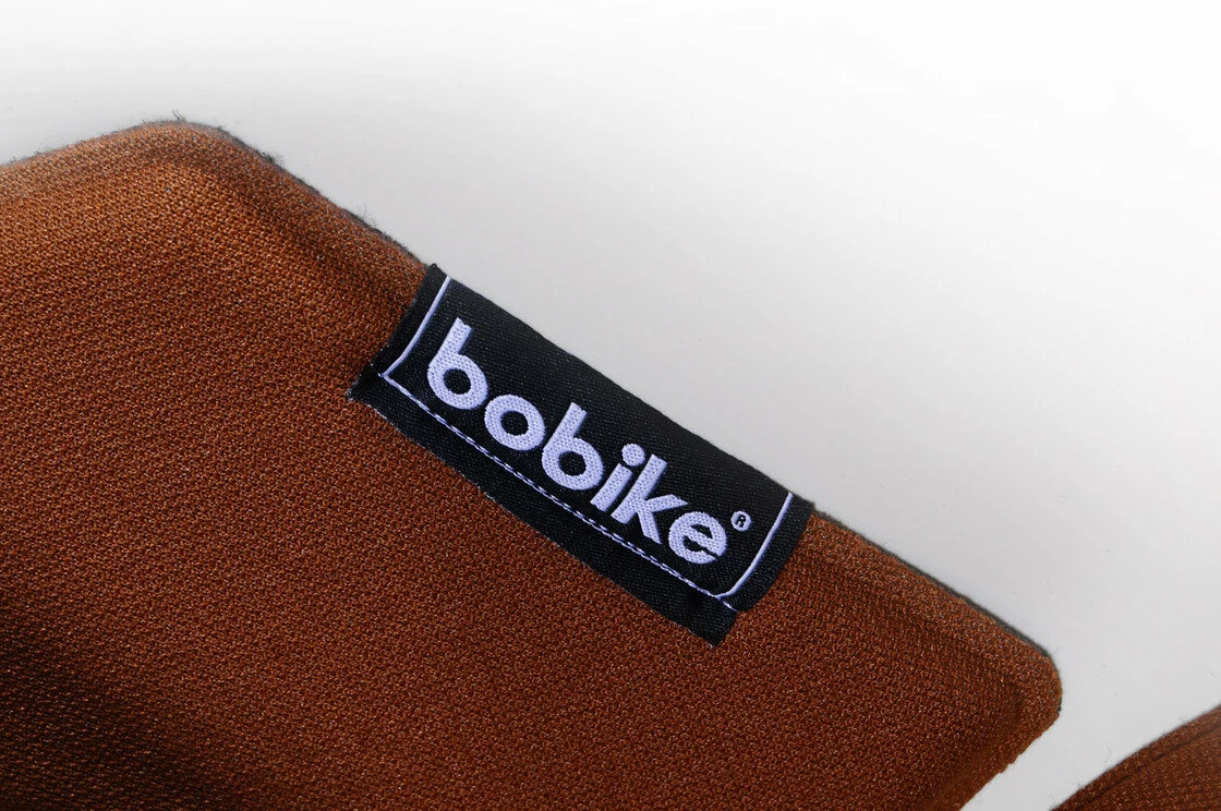 Tylny fotelik rowerowy Bobike Maxi Exclusive do ramy / na bagażnik Denim Deluxe