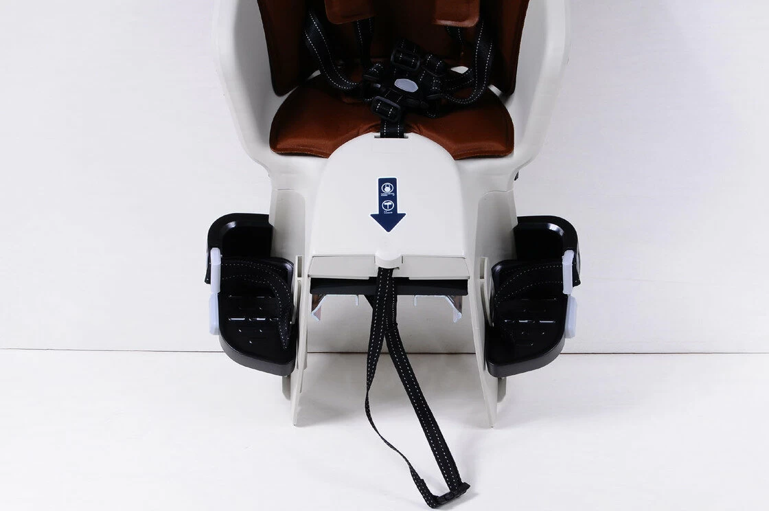 Tylny fotelik rowerowy Bobike Maxi Exclusive PLUS na bagażnik Cinnamon Brown