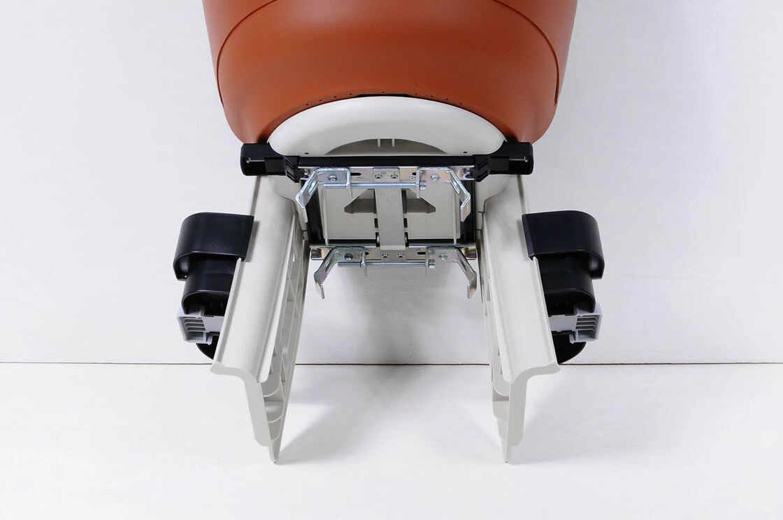Tylny fotelik rowerowy Bobike Maxi Exclusive PLUS na bagażnik Cinnamon Brown