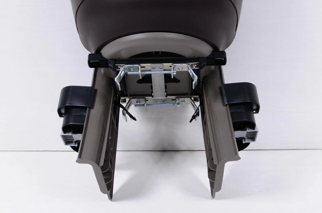 Tylny fotelik rowerowy Bobike Maxi Exclusive PLUS na bagażnik Tofee Brown