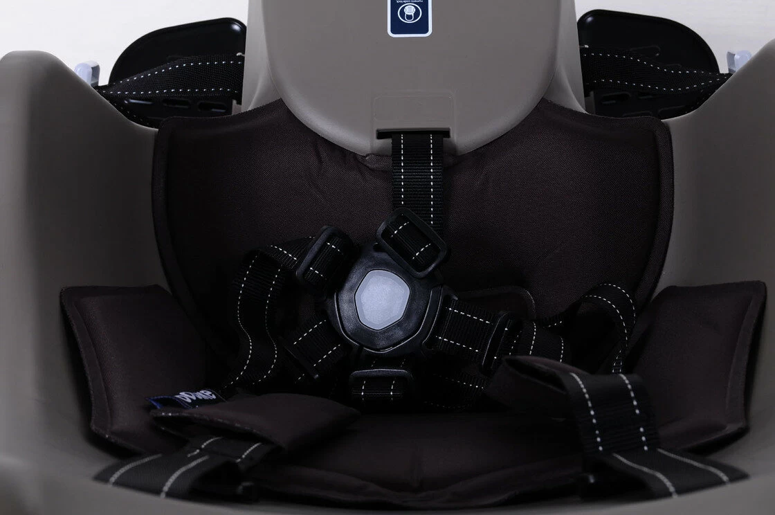Tylny fotelik rowerowy Bobike Maxi Exclusive PLUS na bagażnik Tofee Brown