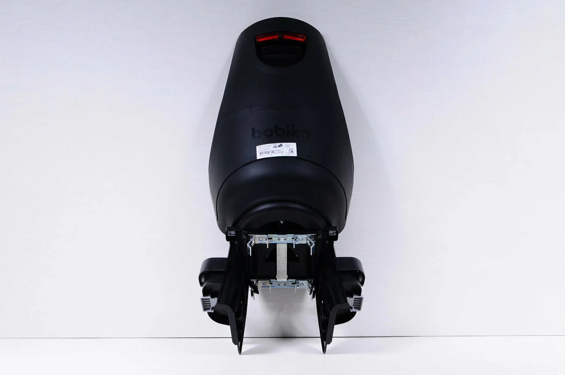 Tylny fotelik rowerowy Bobike Maxi Exclusive PLUS na bagażnik Urban Black