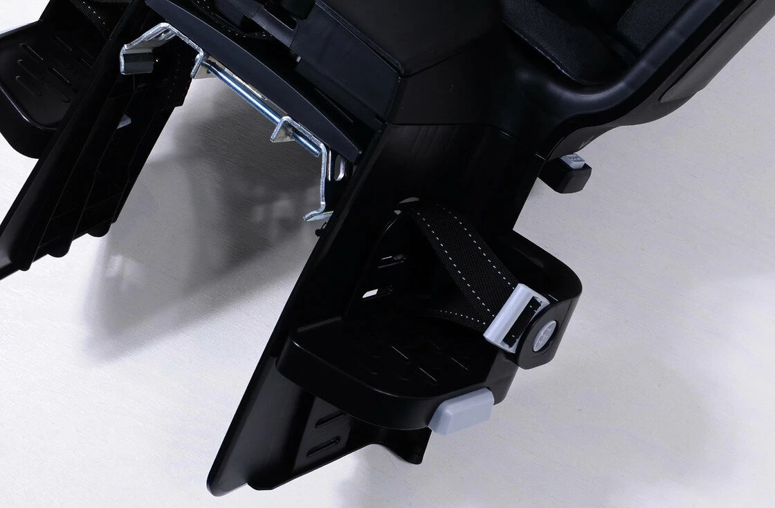 Tylny fotelik rowerowy Bobike Maxi Exclusive PLUS na bagażnik Urban Black