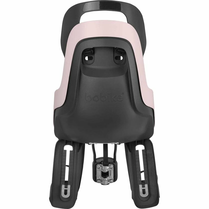 Tylny fotelik rowerowy Bobike Maxi Go - do ramy Cotton Candy Pink