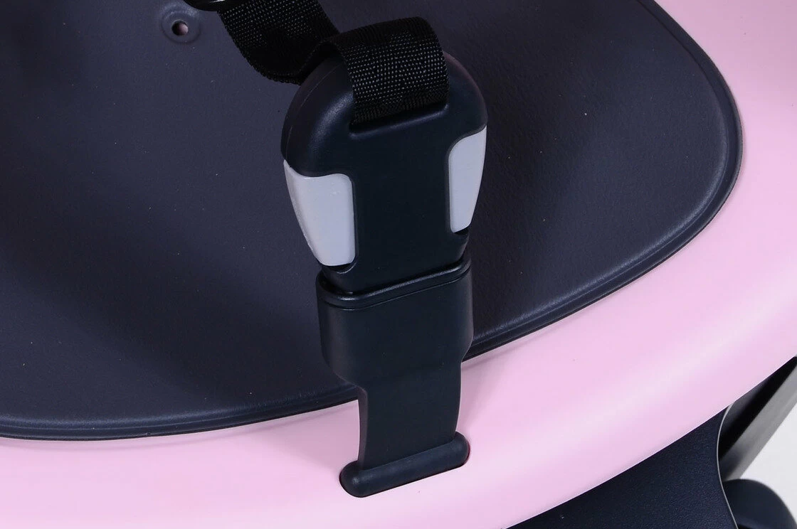 Tylny fotelik rowerowy Bobike Maxi Go - do ramy Cotton Candy Pink