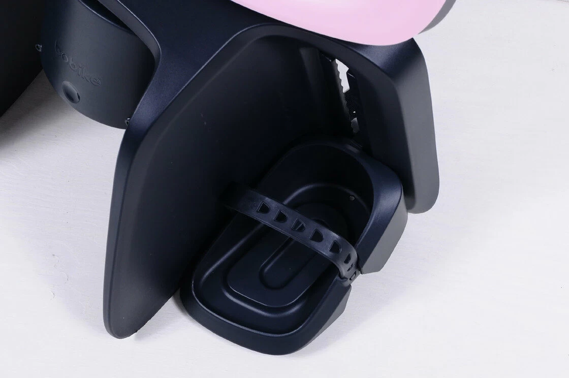 Tylny fotelik rowerowy Bobike Maxi Go - do ramy Cotton Candy Pink