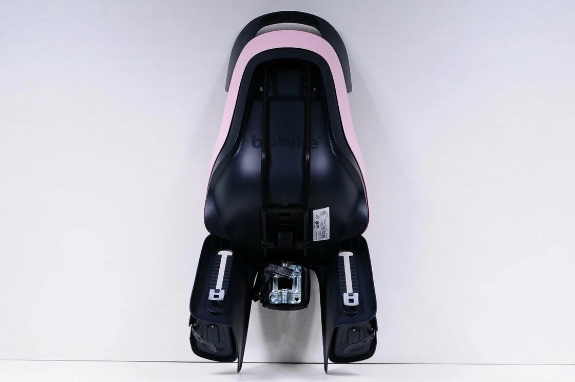 Tylny fotelik rowerowy Bobike Maxi Go - do ramy Cotton Candy Pink