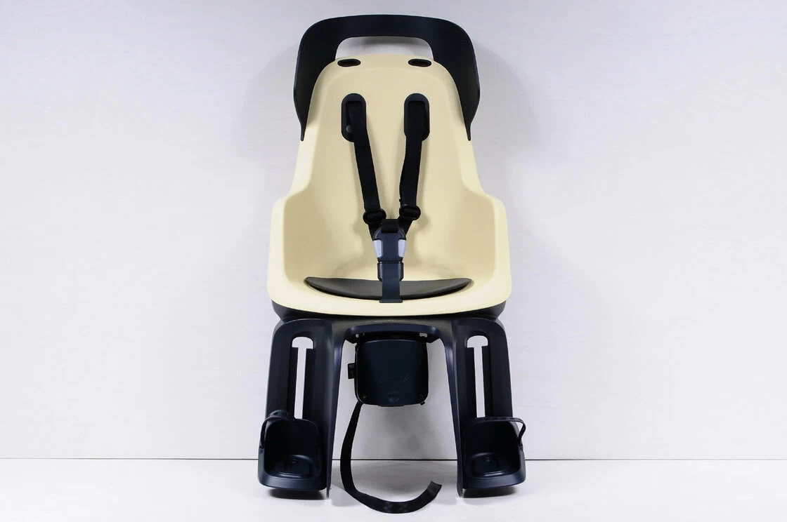 Tylny fotelik rowerowy Bobike Maxi Go - do ramy Lemon Sorbet