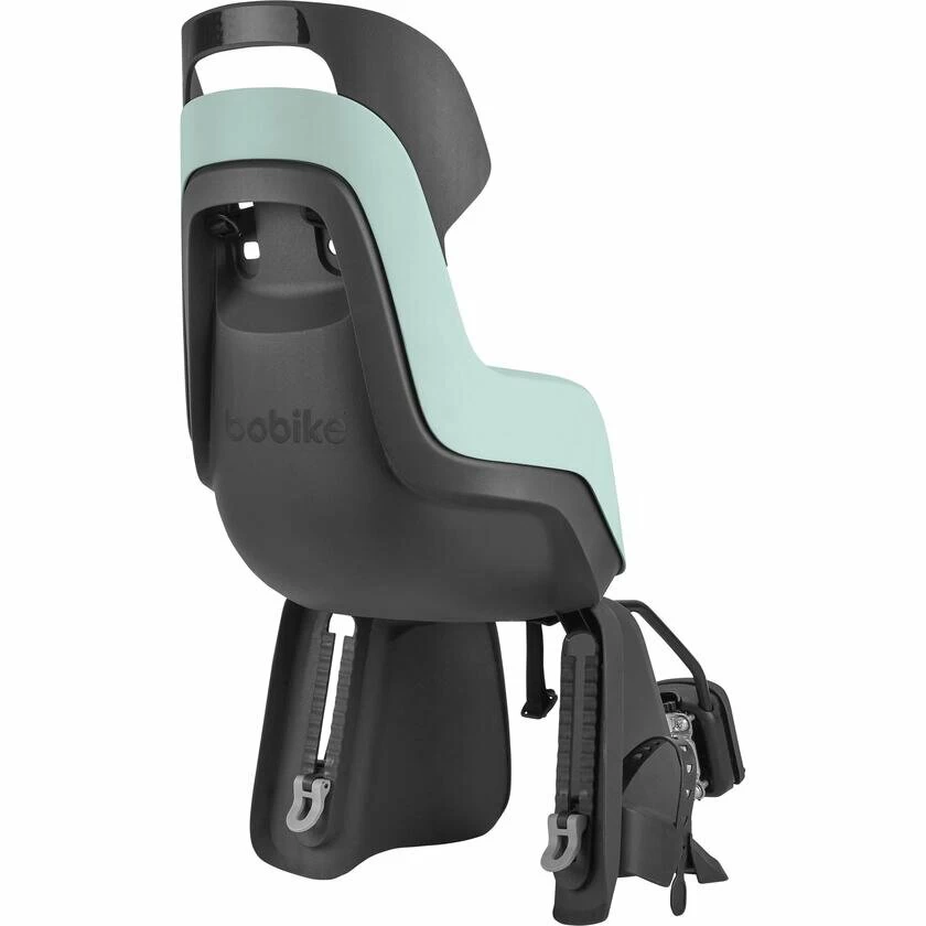 Tylny fotelik rowerowy Bobike Maxi Go - do ramy Marshmallow Mint