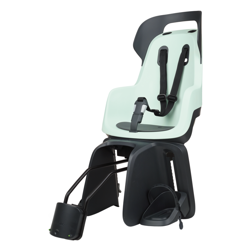 Tylny fotelik rowerowy Bobike Maxi Go - do ramy Marshmallow Mint