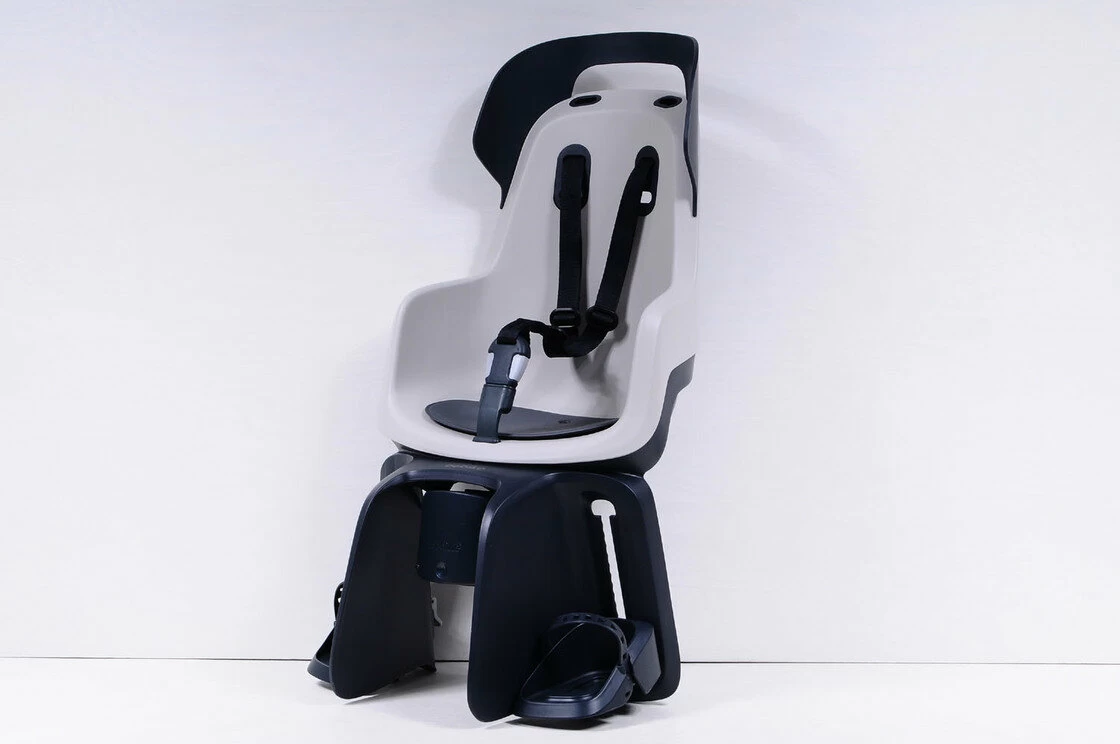 Tylny fotelik rowerowy Bobike Maxi Go - do ramy Vanilla Cup Cake